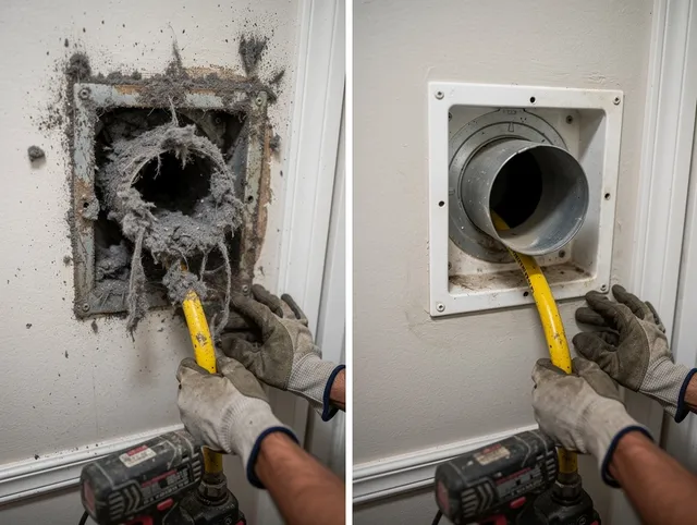 Expert gas dryer vent cleaning by Clinton Dryer Vent Cleaning in Clinton
